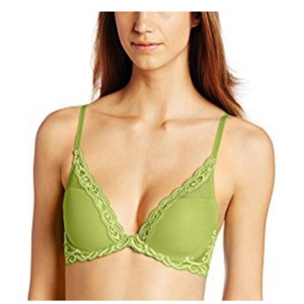 Natori Feathers Contour Plunge Bra